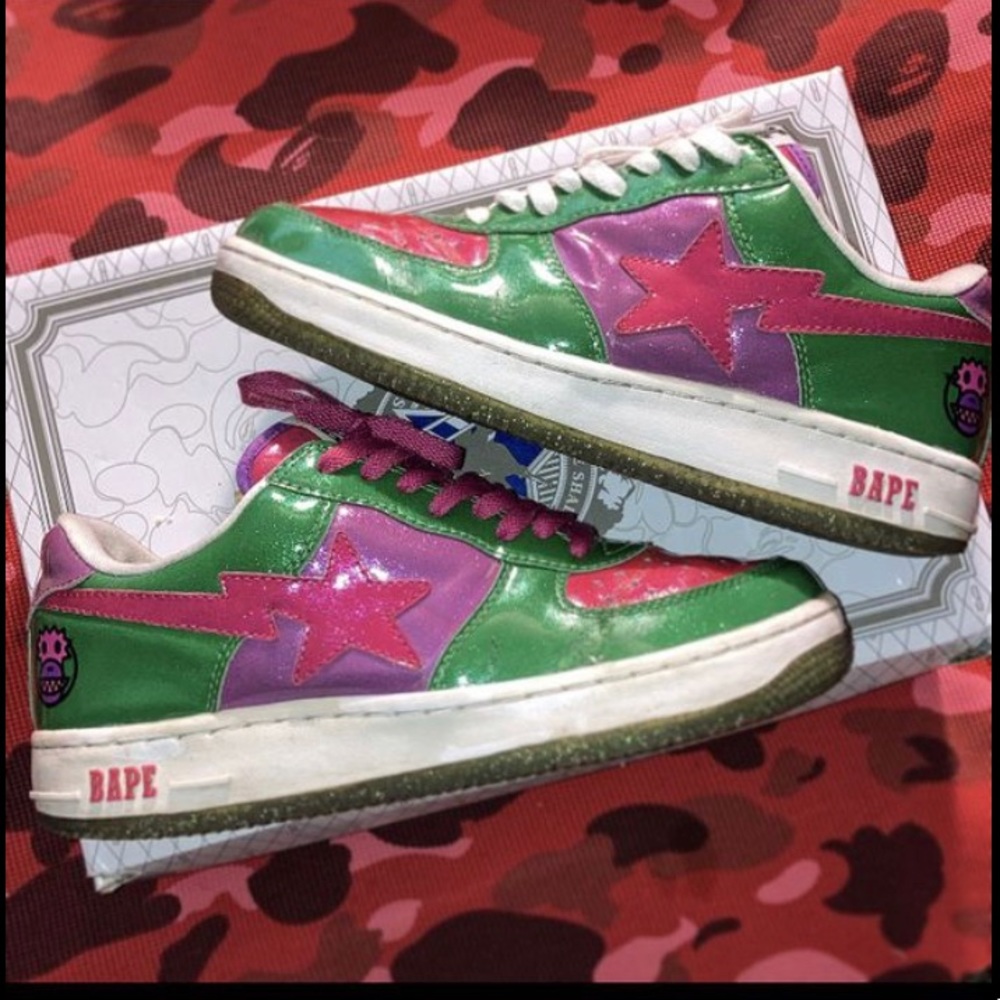 Bape Milo X glitterStas SOLD